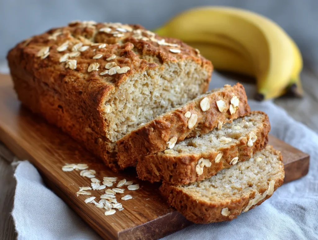 oatmeal banana bread