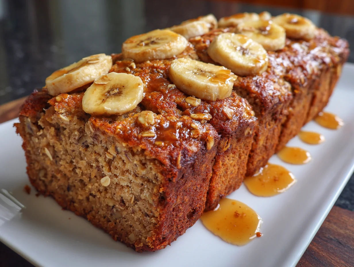 oatmeal banana bread