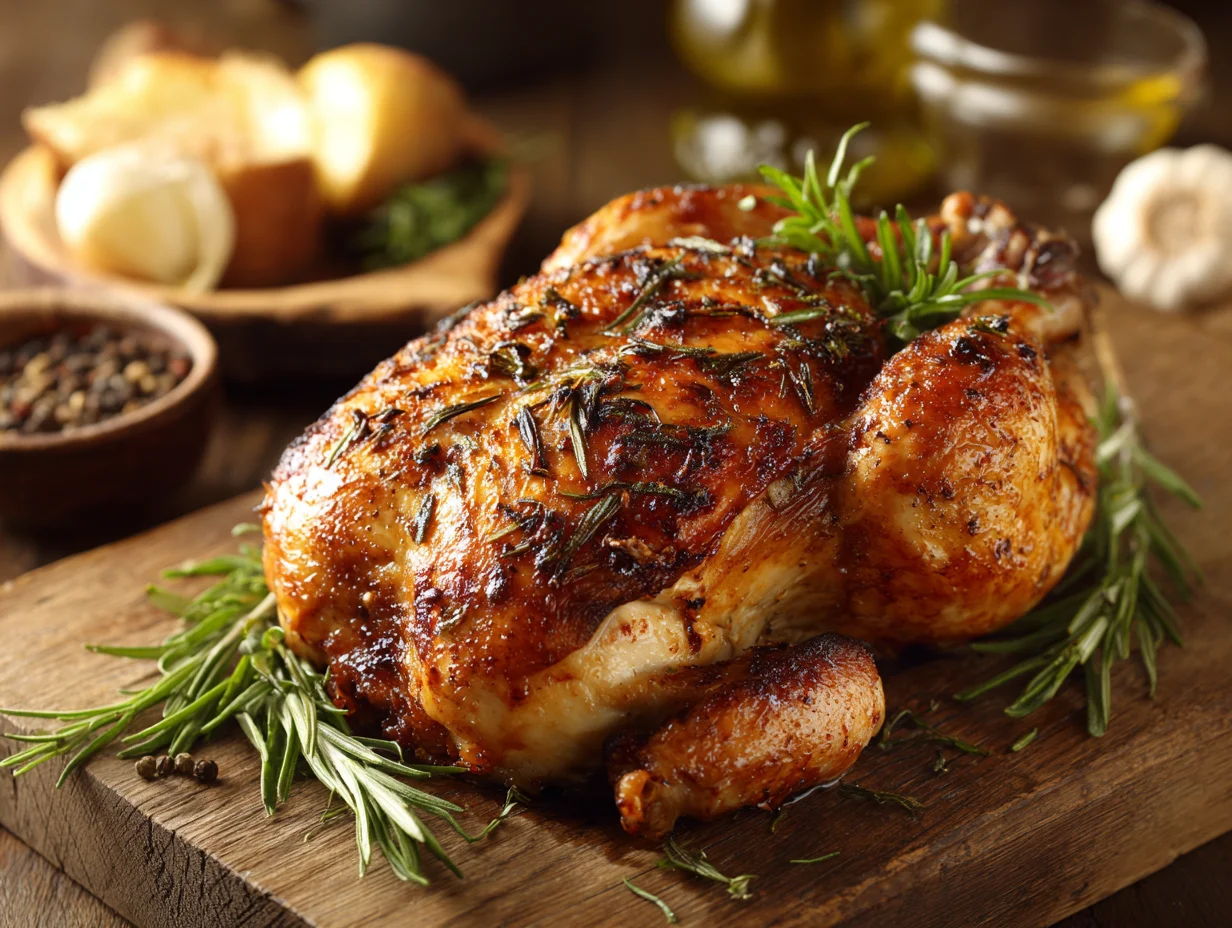 rotisserie chicken recipe
