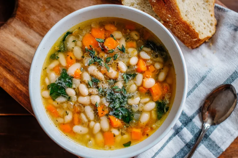 Easy White Bean Soup Recipe