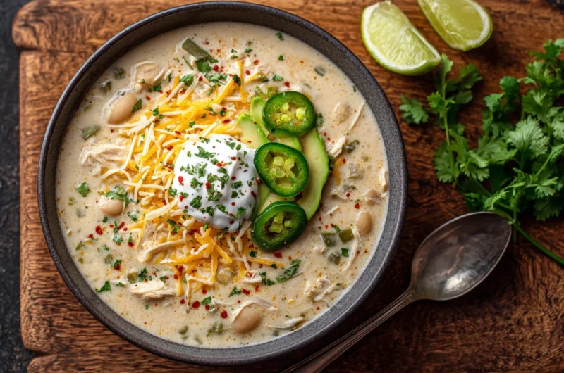 Creamy White Chicken Chili Recipe