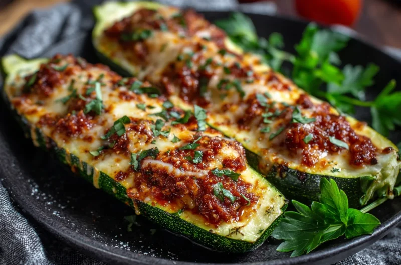 Easy Zucchini Boats Recipe – Healthy & Delicious Dinner Idea