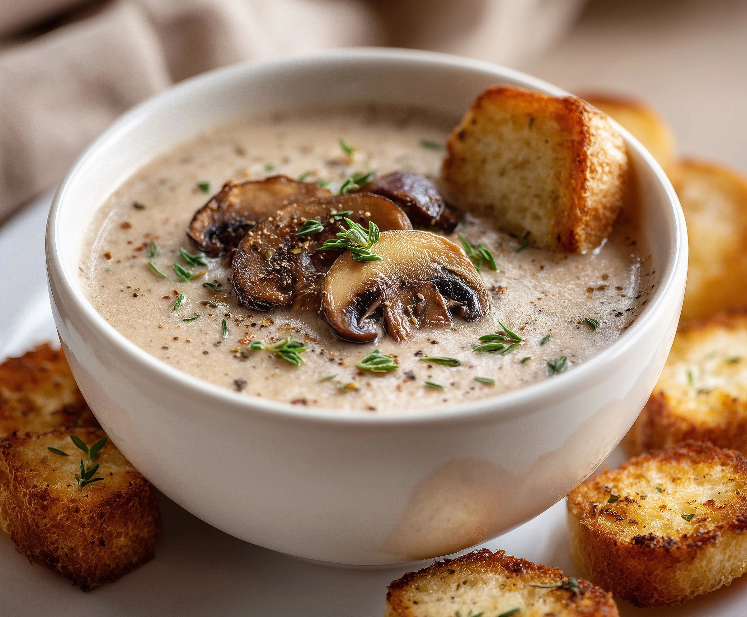 Best Cream of Mushroom Soup Recipe