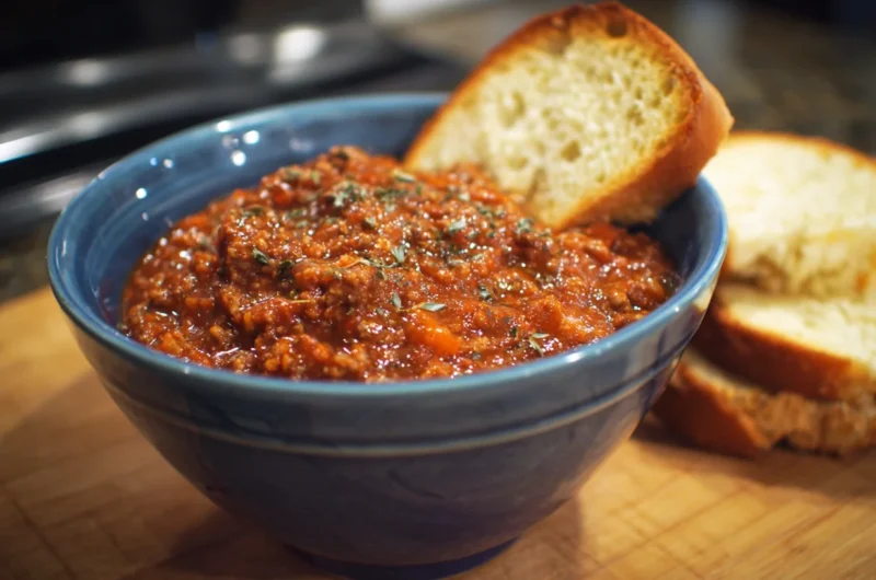 Slow Cooker Bolognese Sauce Recipe