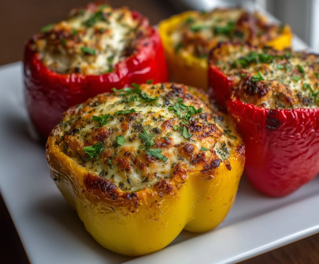 Chicken Stuffed Peppers Recipe