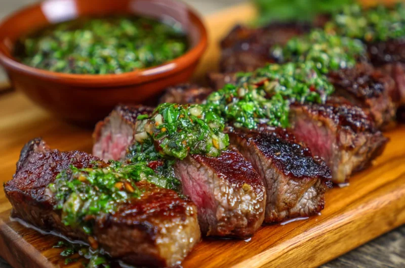 Steak With Chimichurri Sauce Recipe