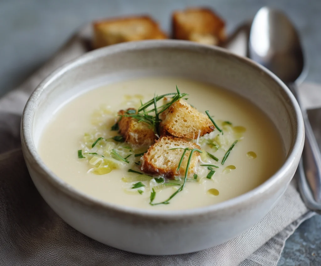 Creamy Potato Leek Soup