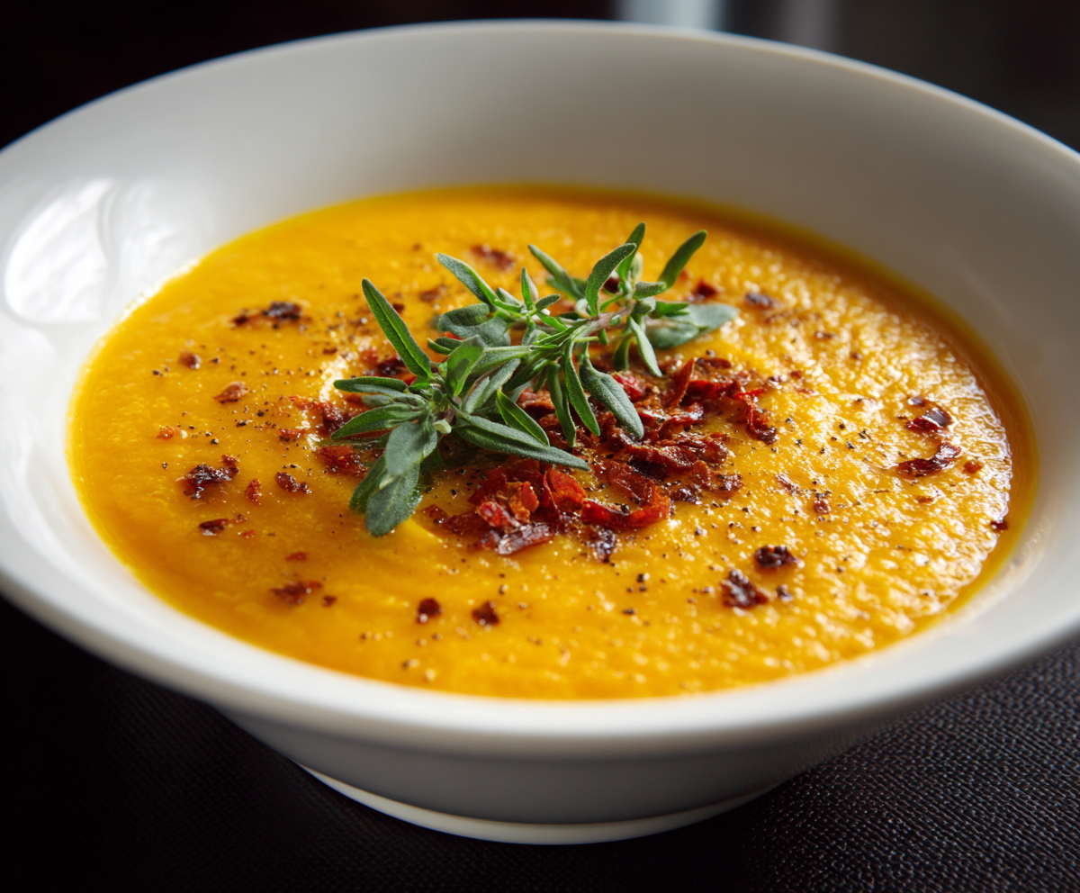 Creamy Sweet Potato Soup Recipe