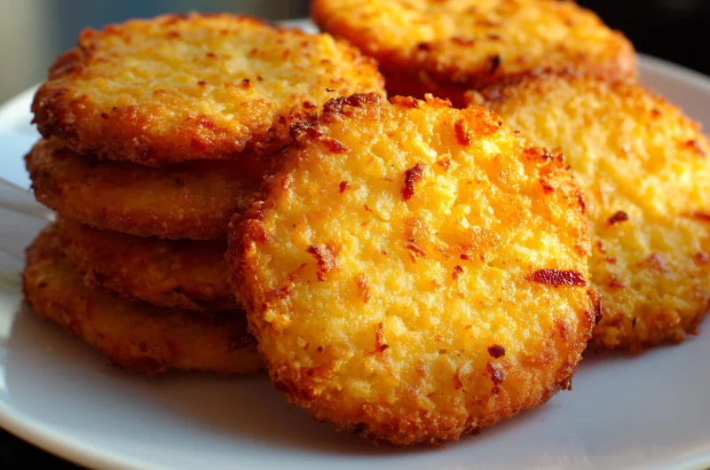 Crispy Golden Cheese Cookie Recipe