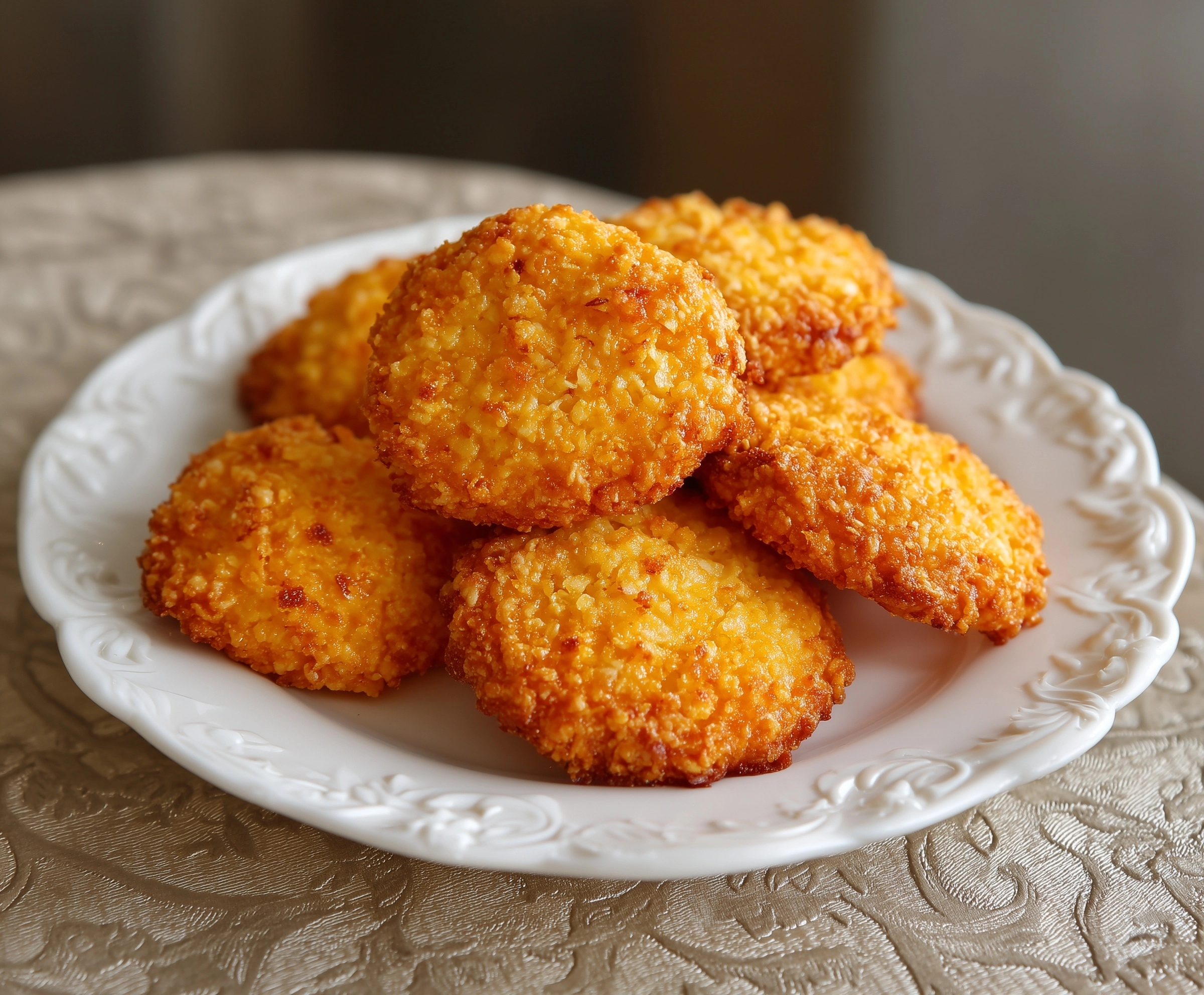 Crispy Golden Cheese Cookie Recipe