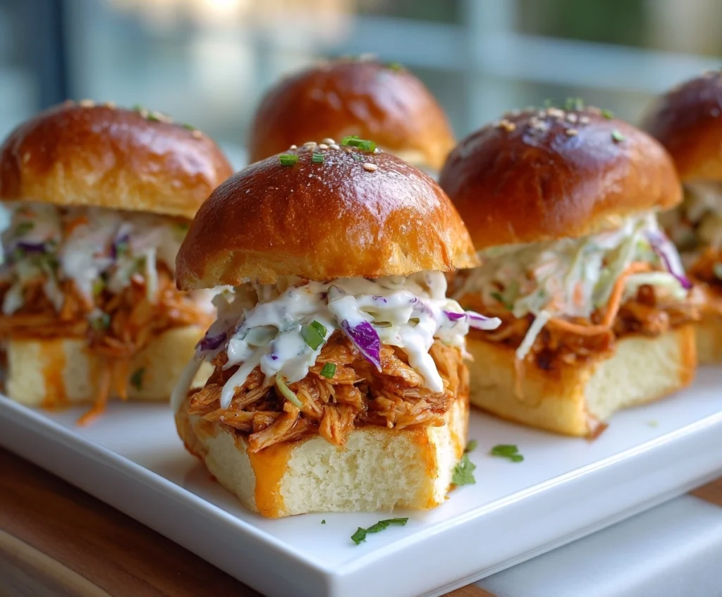 Easy Bang Bang Chicken Sliders Recipe