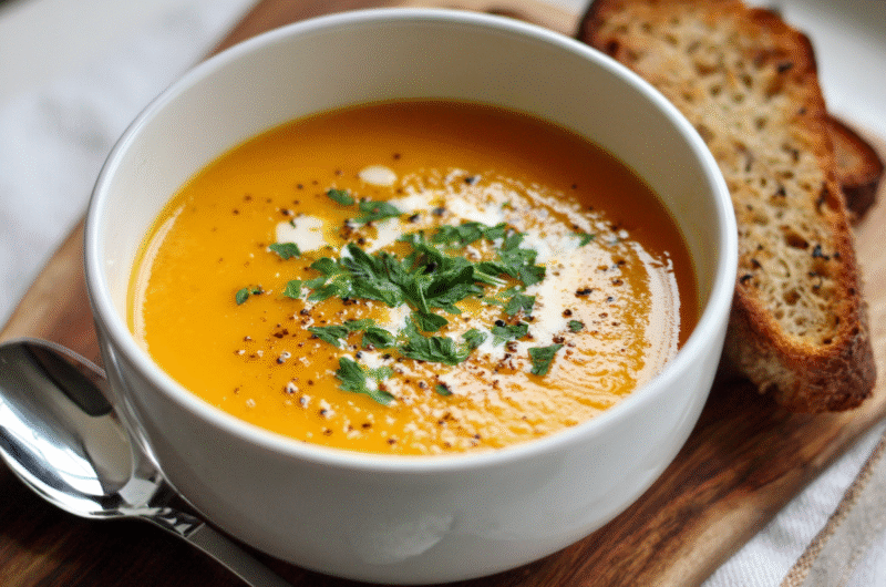 Creamy Sweet Potato Soup Recipe