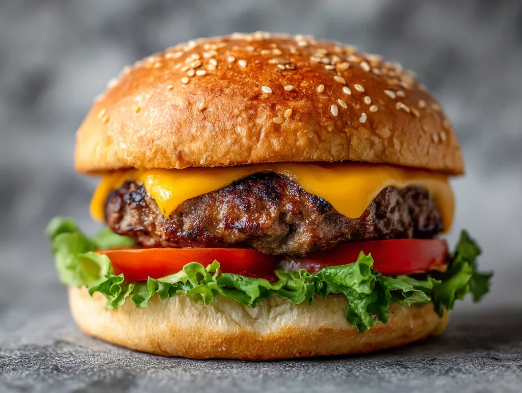 Quick and Easy Homemade Hamburger