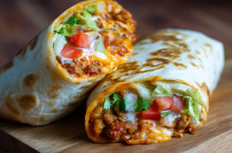 Simple Homemade Burritos Recipe