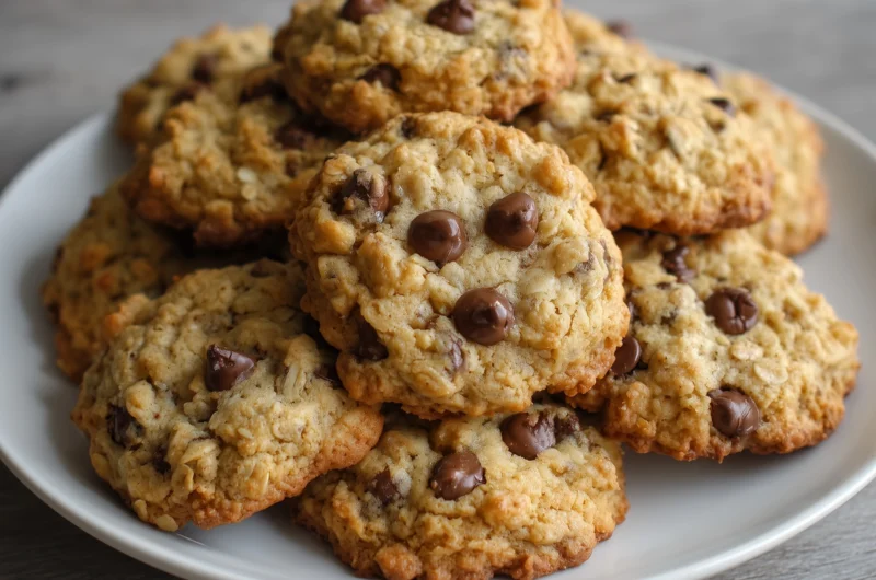 Soft Oatmeal Chocolate Chip Cookie Recipe