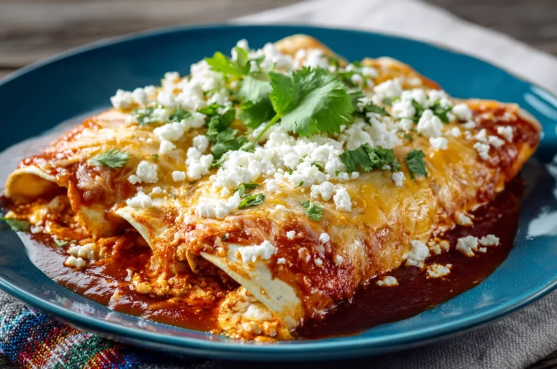Easy Cheese Enchiladas Recipe