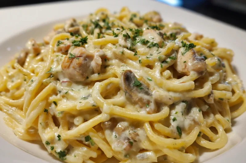 Creamy Chicken Spaghetti Recipe