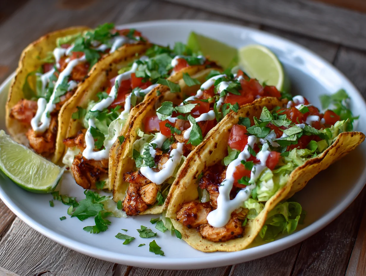 chicken tacos