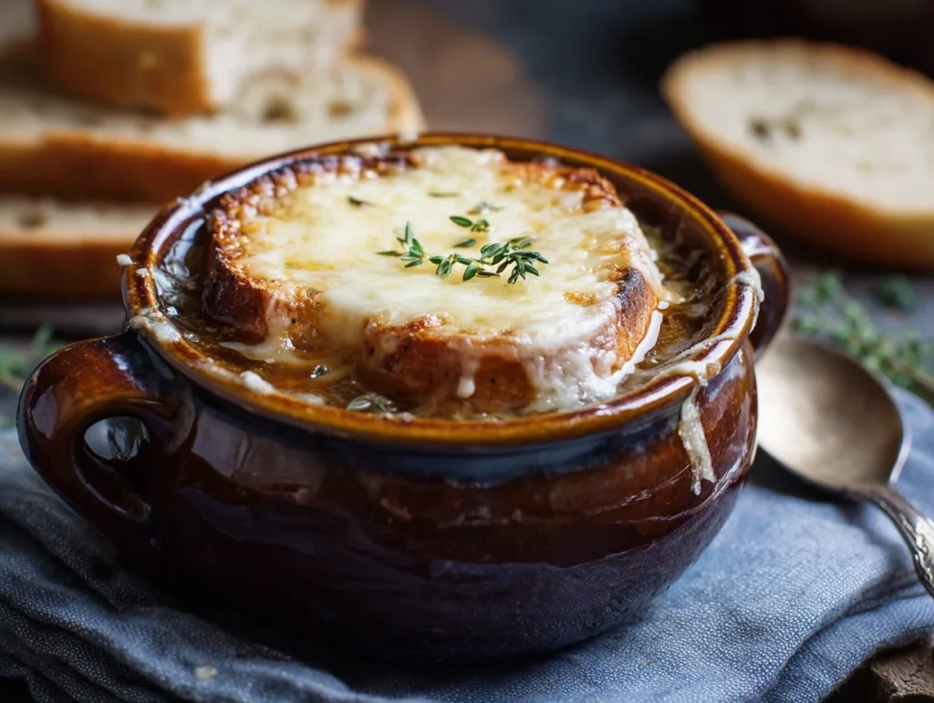 french onion soup slow cooker