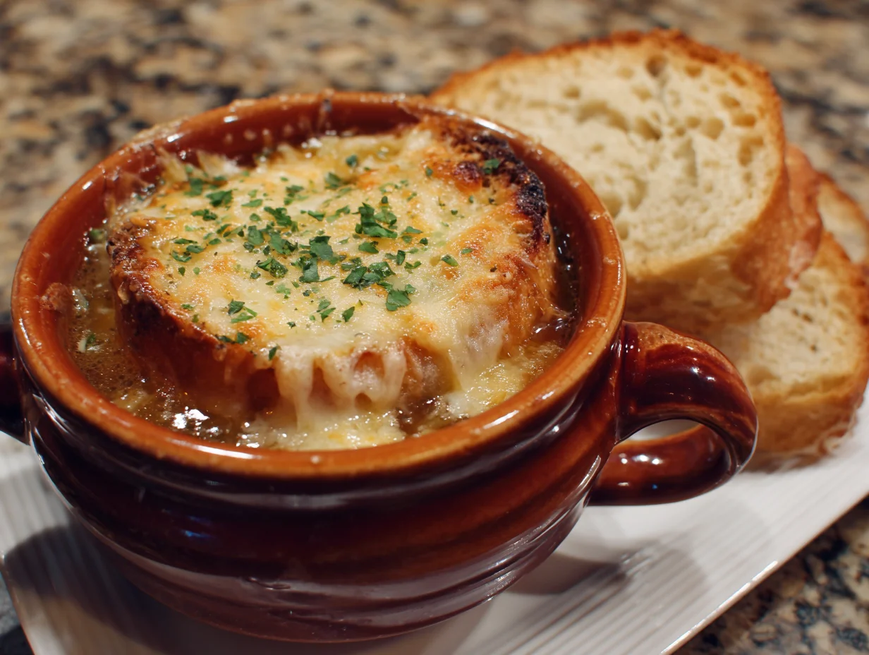 french onion soup slow cooker