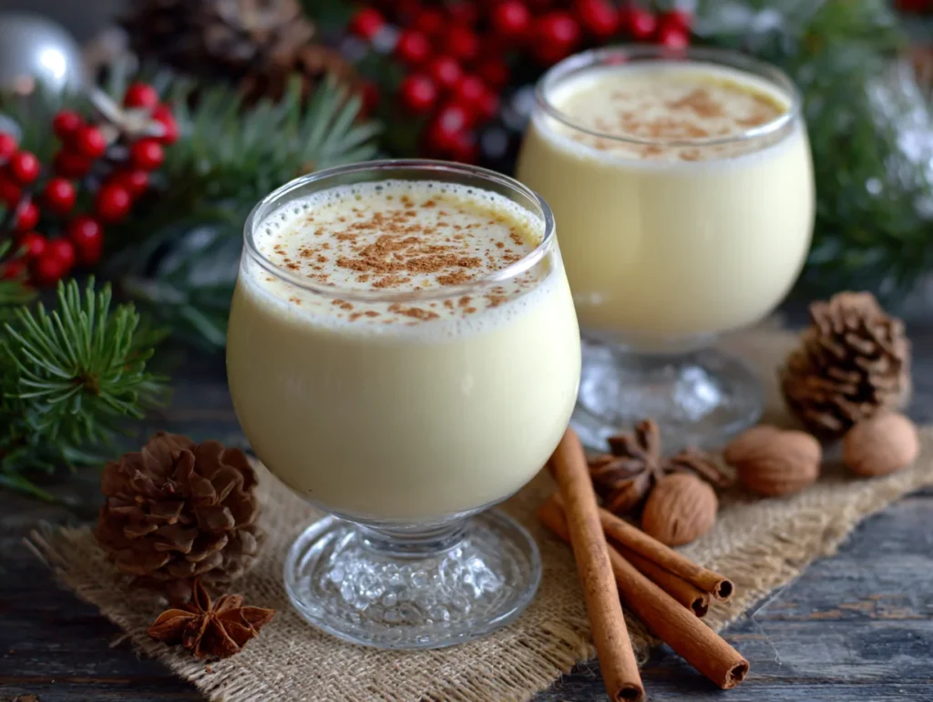 homemade eggnog
