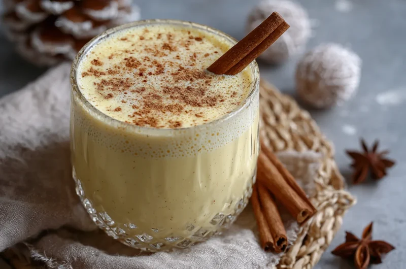 Homemade Eggnog Recipe (Classic & Creamy)