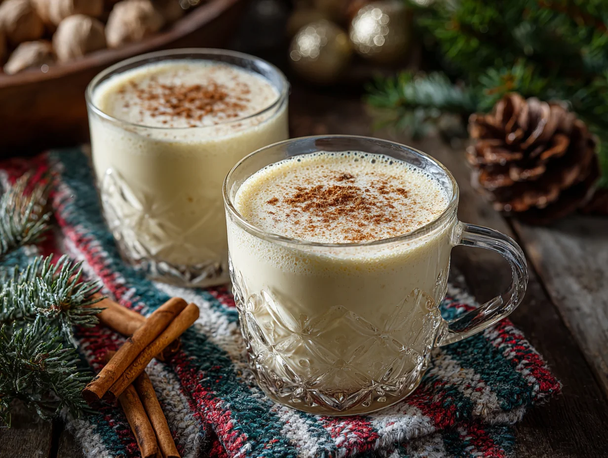 homemade eggnog