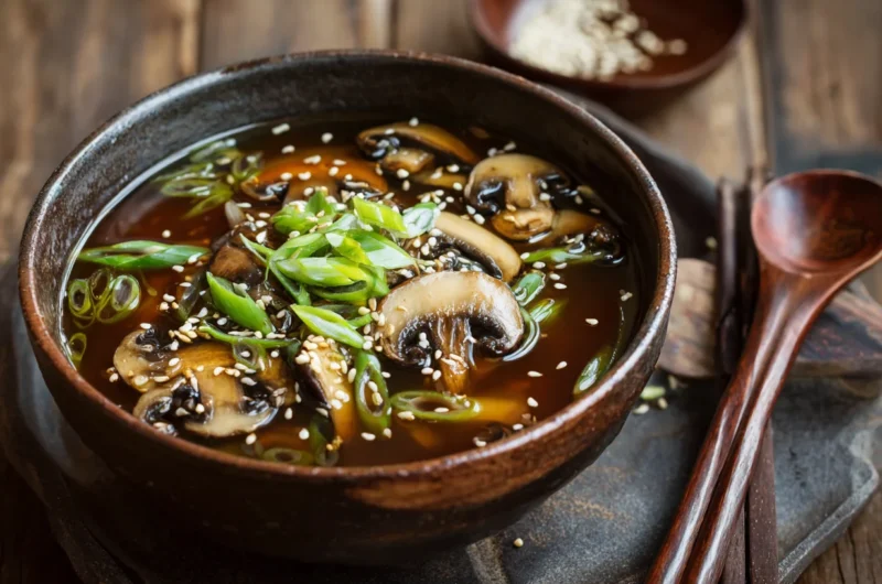 Japanese Mushroom Soup Recipe