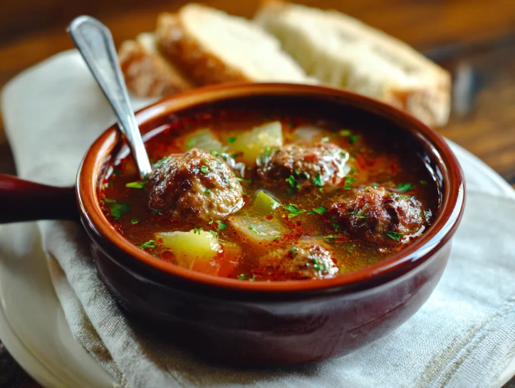 meatball soup