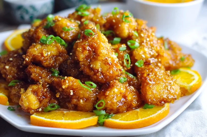 Crispy Orange Chicken Recipe