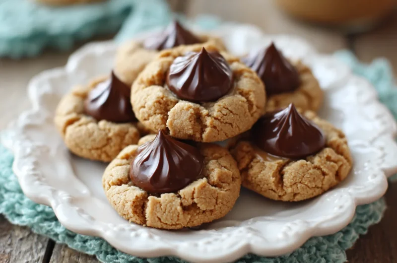 Peanut Butter Blossom Cookies Recipe
