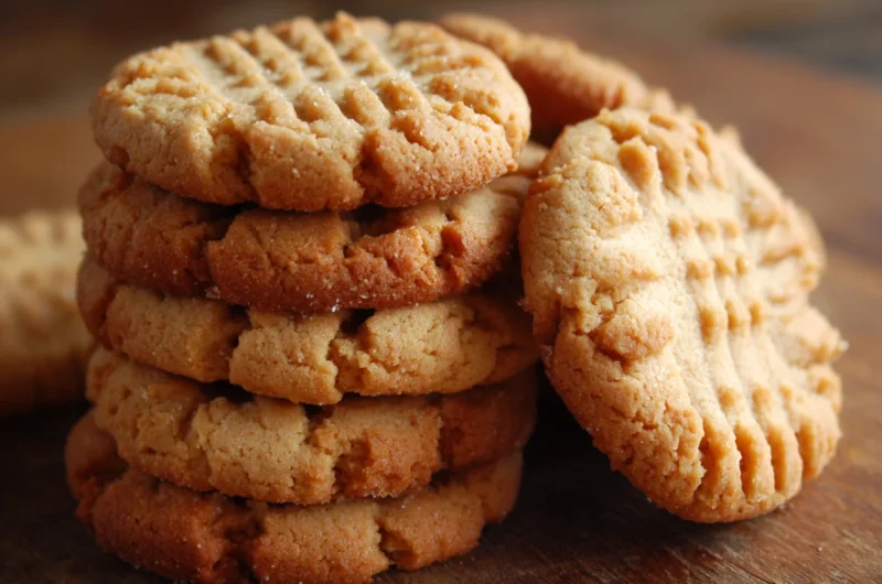Soft Peanut Butter Cookies Recipe