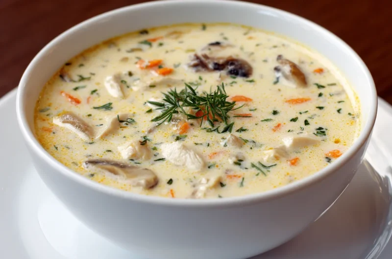 Creamy Chicken Soup Recipe