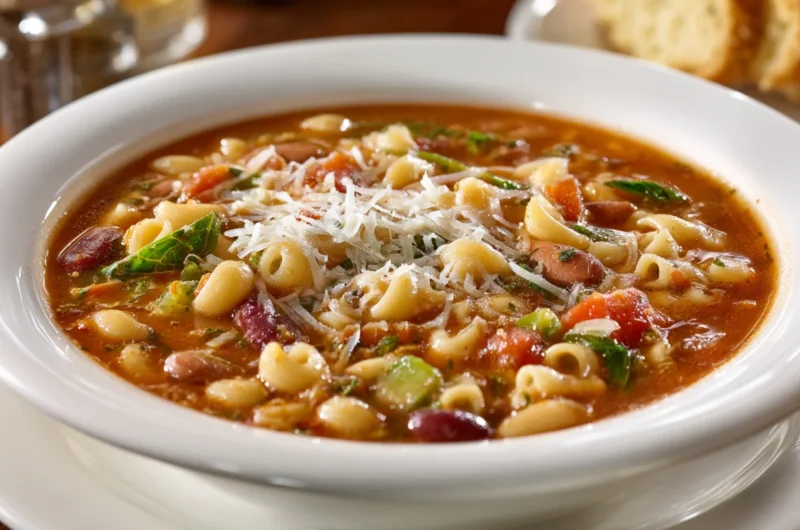 Pasta Fagioli Soup Olive Garden Recipe