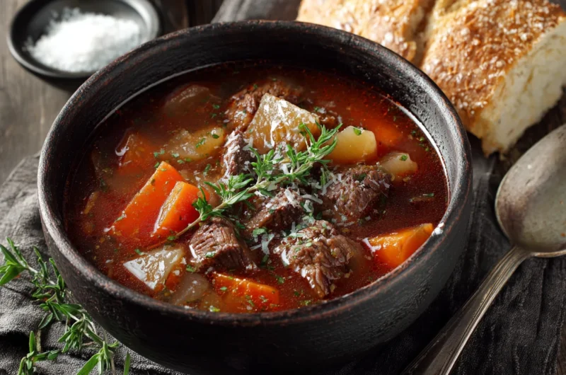Hearty Beef Soup Recipe