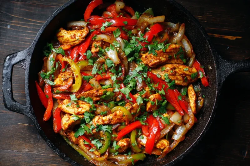 Sizzling Chicken Fajitas Recipe