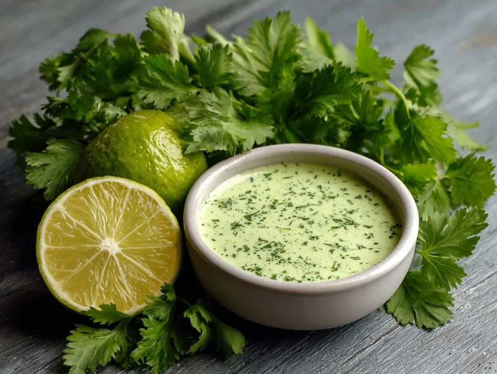 cilantro lime sauce
