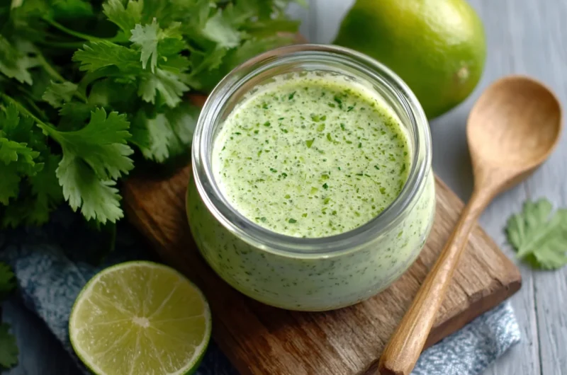 Cilantro Lime Sauce Recipe