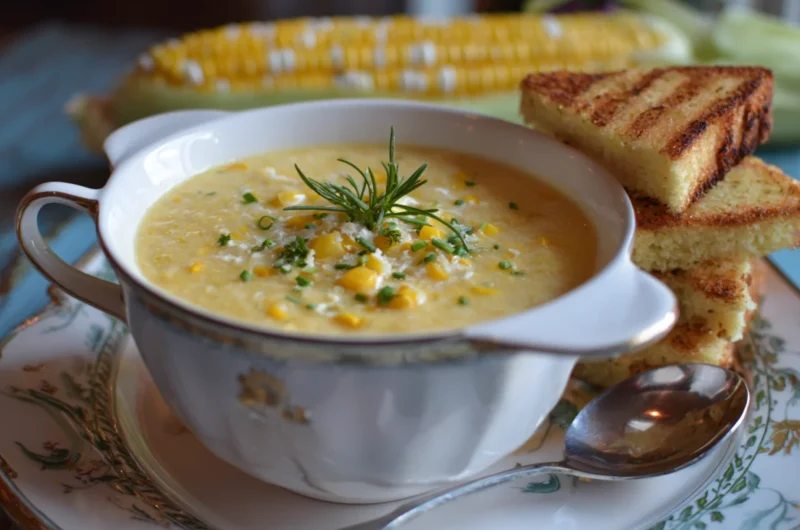 Creamy Corn Soup Recipe