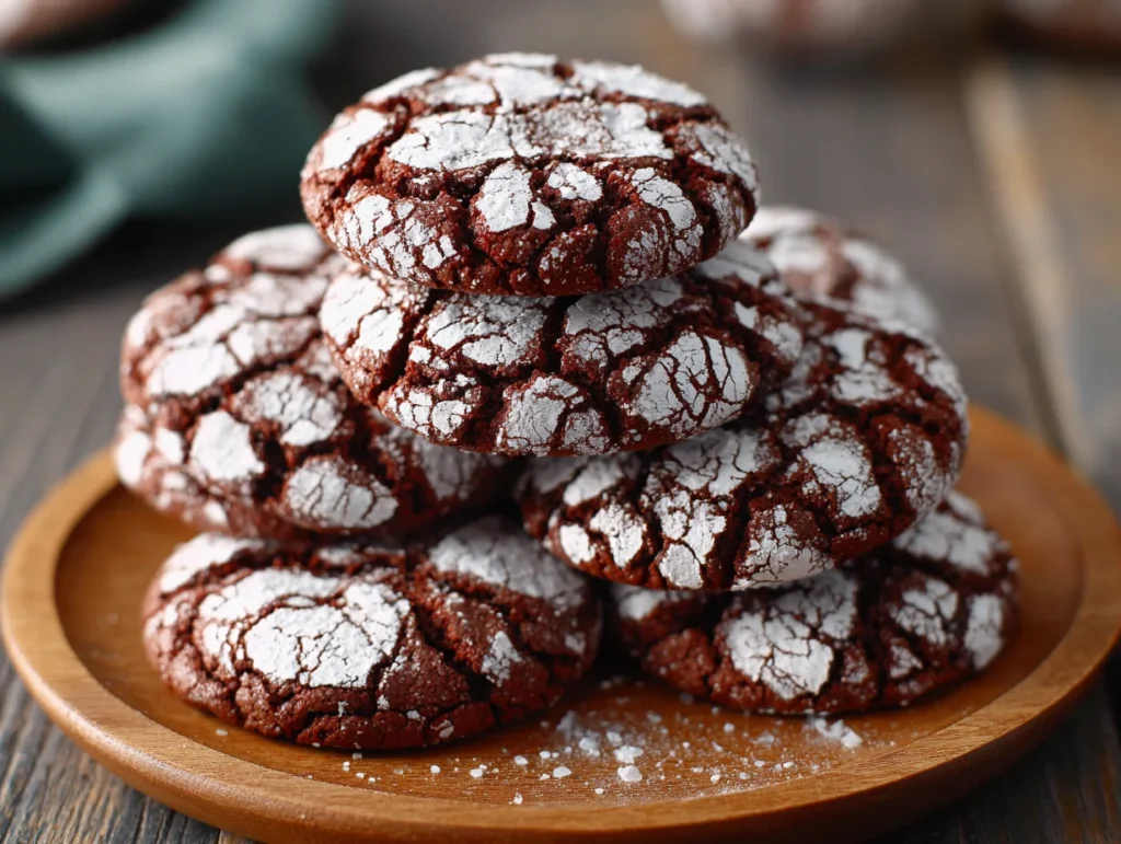 crinkle cookies