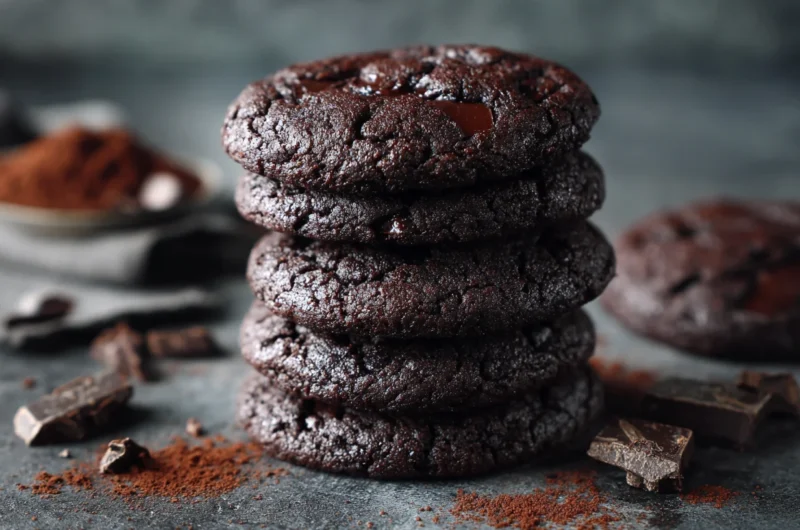 Deep Dark Choco Cookie Recipe