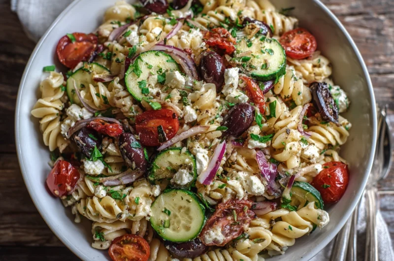 Mediterranean Pasta Salad Recipe