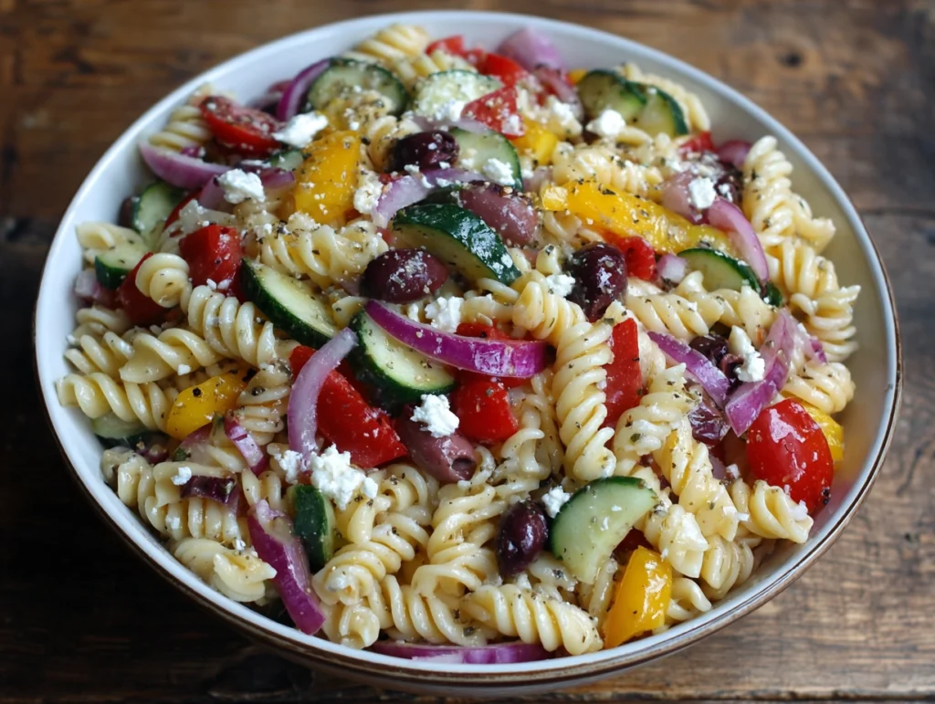 greek pasta salad recipe
