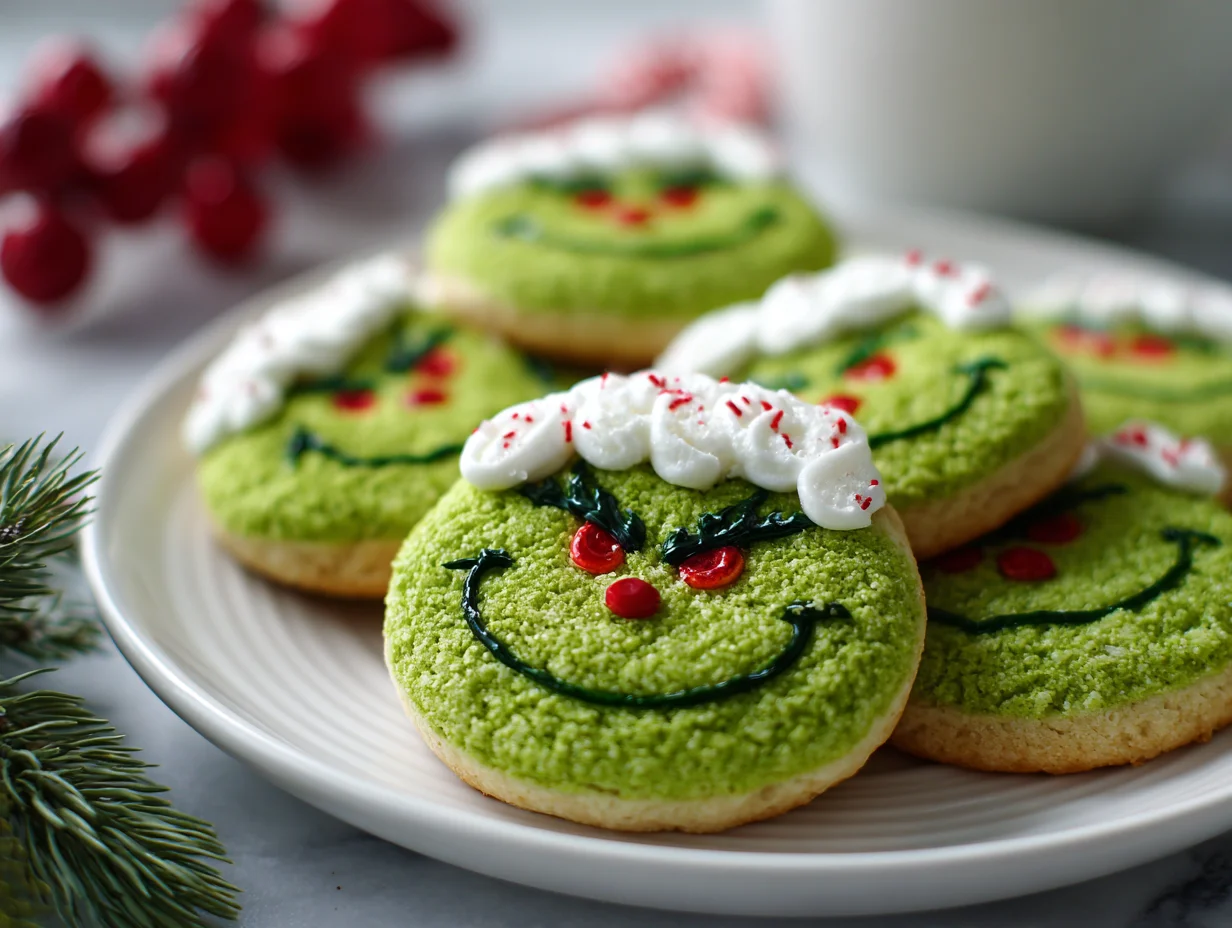grinch cookies