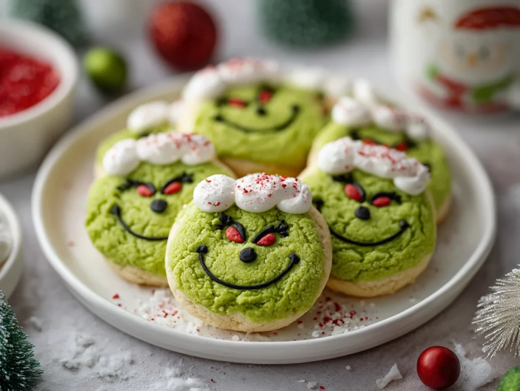 grinch cookies