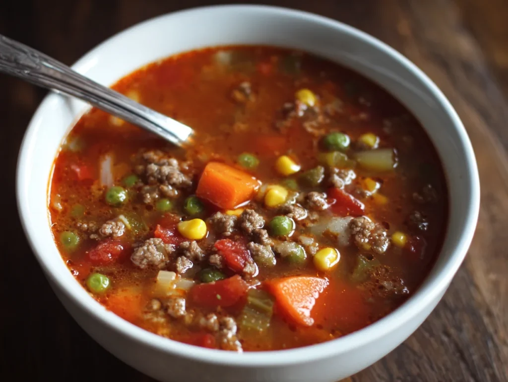 ground beef soup recipes