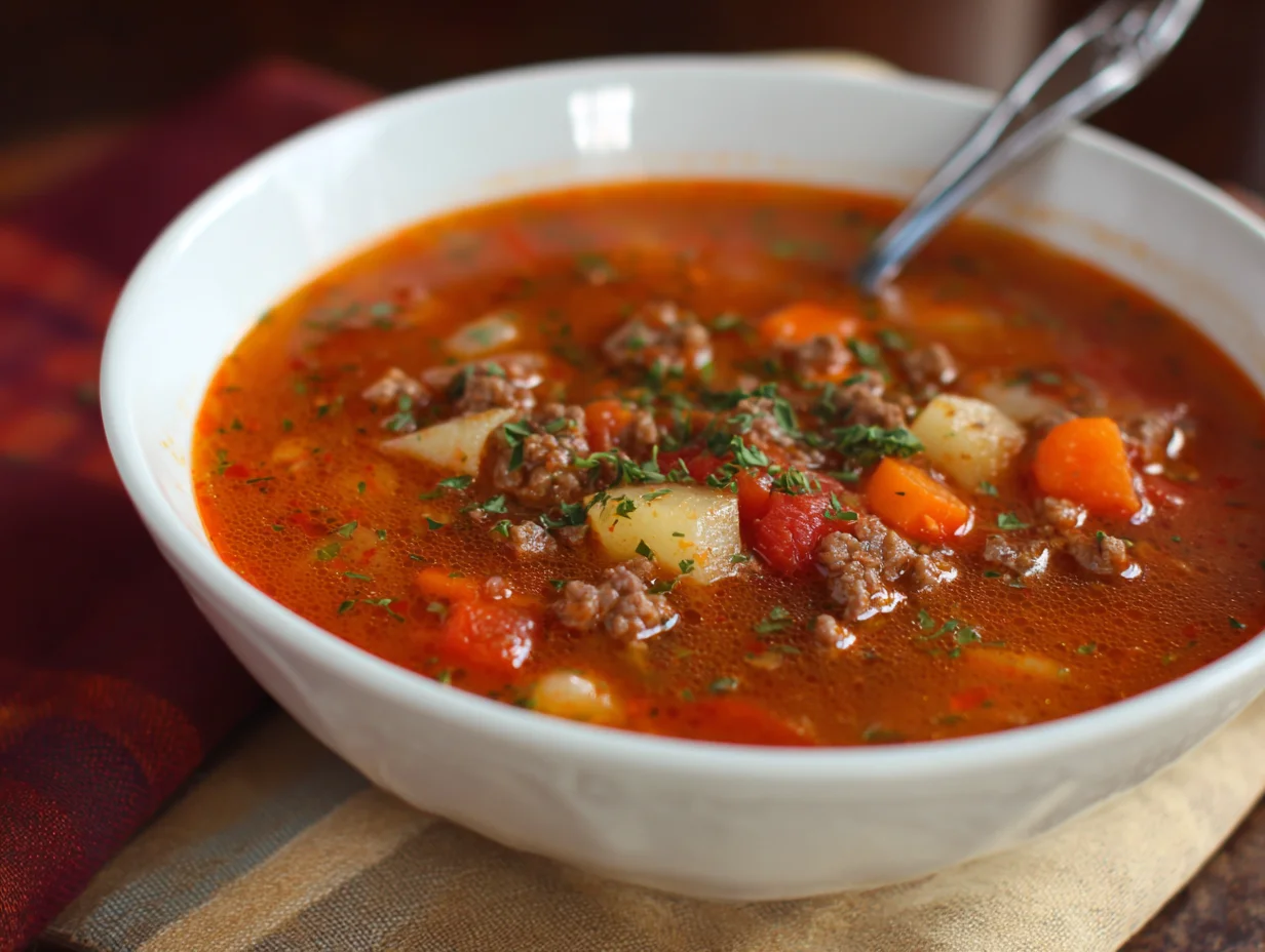 ground beef soup recipes