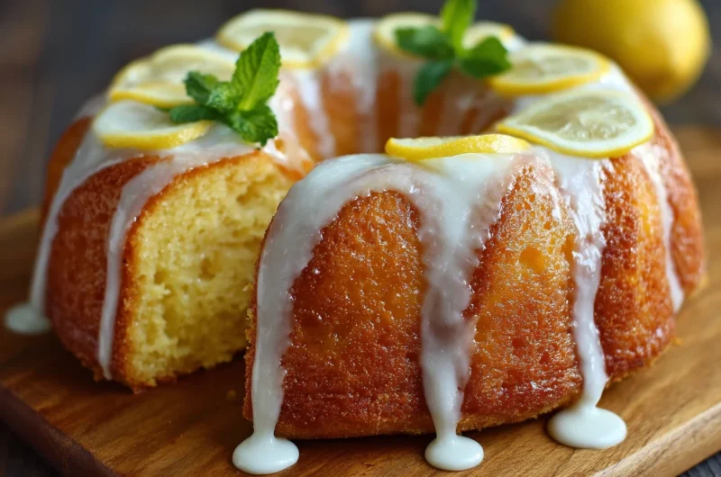 Bright Lemon Bundt Cake Recipe