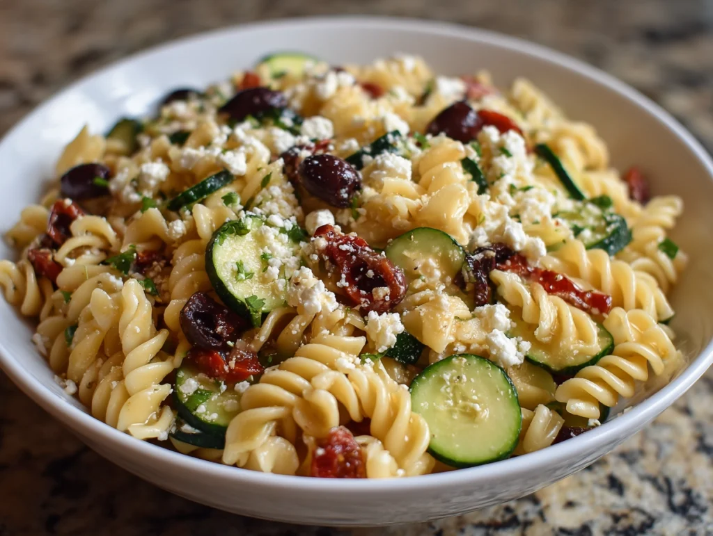 mediterranean pasta salad recipe