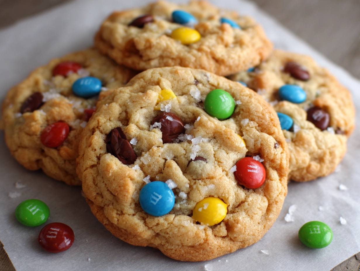 m&m cookies